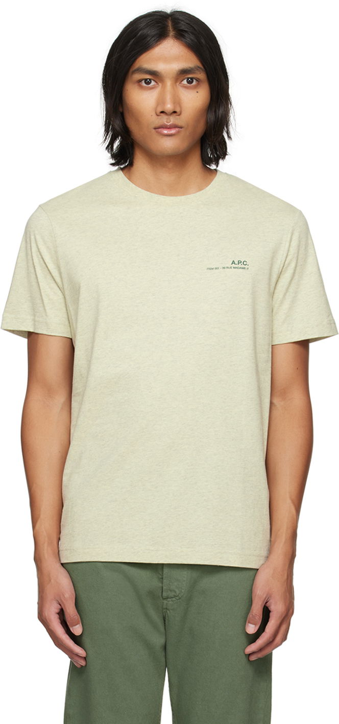 Tričko A.P.C. Tem T-Shirt Béžová | COFBT-H26380, 0