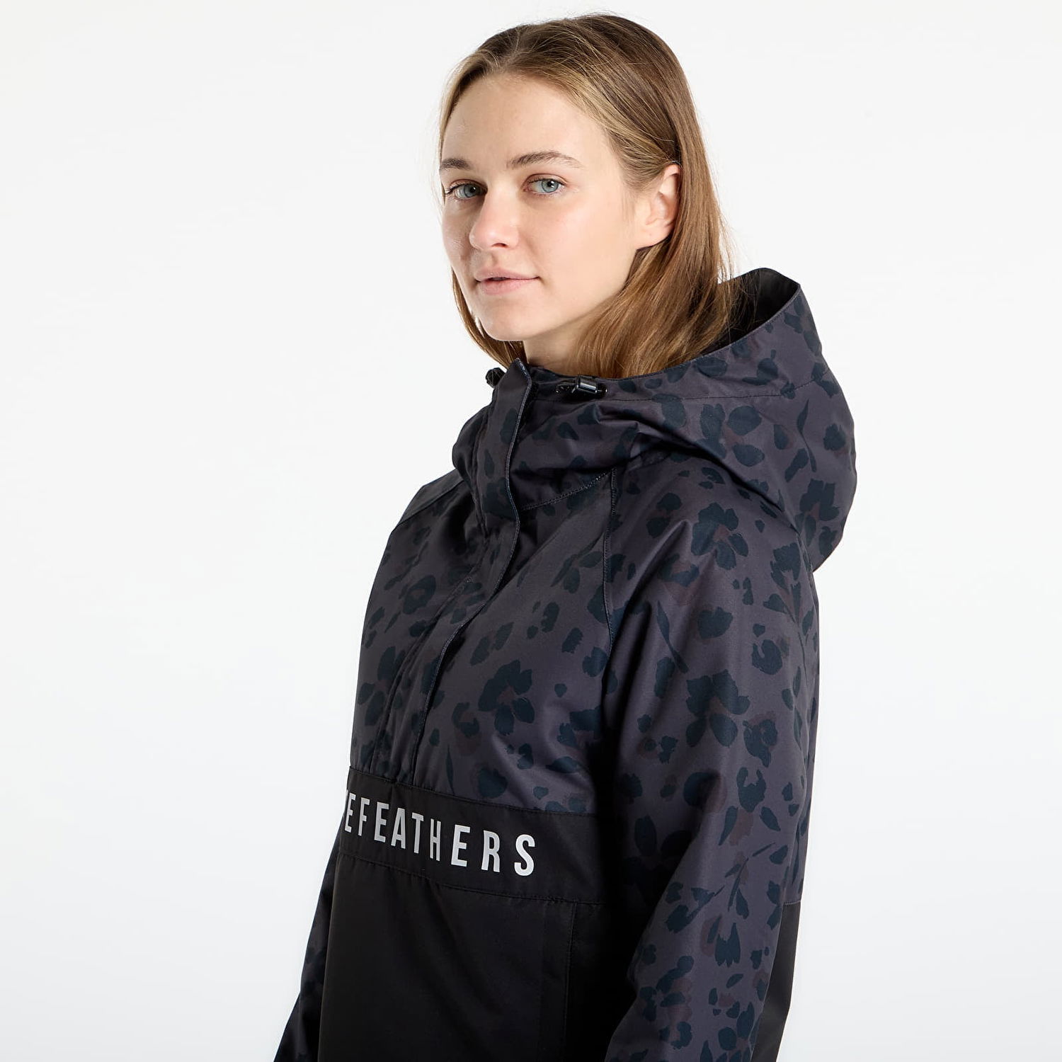 Vetrovka Horsefeathers Tala Jacket Floral Cheetah Čierna | OW233B, 1