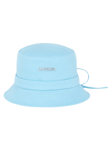 Klobúk Jacquemus Le Bob Gadjo Bow Knotted Bucket Tyrkysová | 223AC001-5012-330