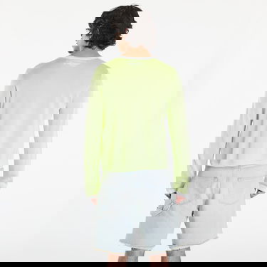 Tričko adidas Originals Wales Bonner x Knit Long sleeve Tee Semi Frozen Yellow/ White Žltá | IZ1892, 3