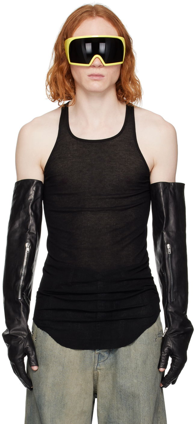 Oblečenie Rick Owens Basic Rib Tank Top Čierna | RU01D3150 RC, 0