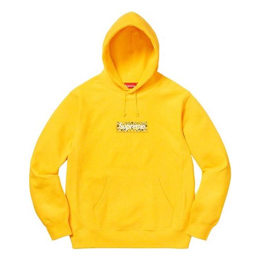 Mikina Supreme Supreme Bandana Box Logo Hoodie Žltá | SUP-FW19-10826