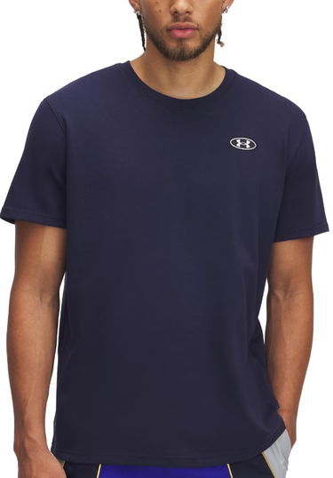 Tričko Under Armour Under Armour HW LC Patch Short Sleeve T-Shirt Navy | 1382902-410, 0