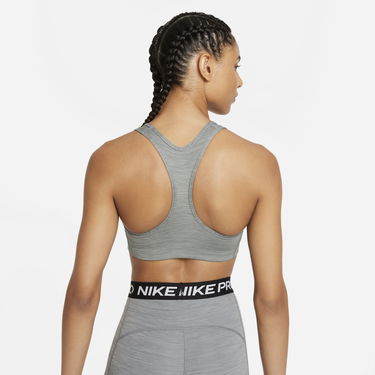 Podprsenka Nike Swoosh Medium Support Non-Padded Sports Bra Šedá | DM0579-084, 2