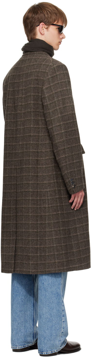 Kabáty OUR LEGACY OUR LEGACY Whale Double-Breasted Coat Hnedá | M4251WD, 2