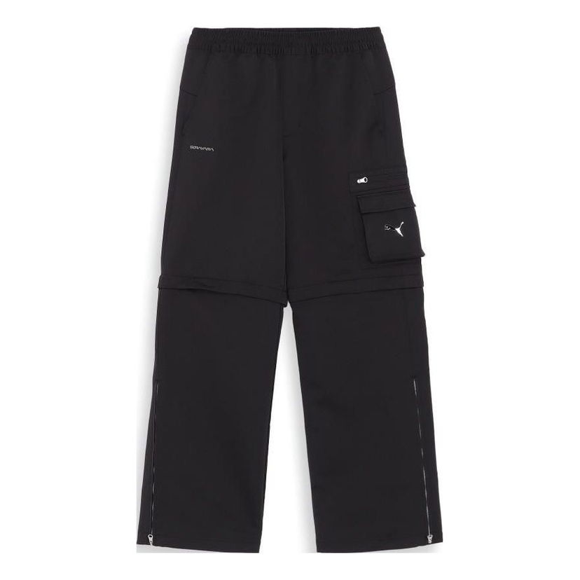 Cargo nohavice Puma Sorayama Woven Cargo Pants Čierna | 622607-01