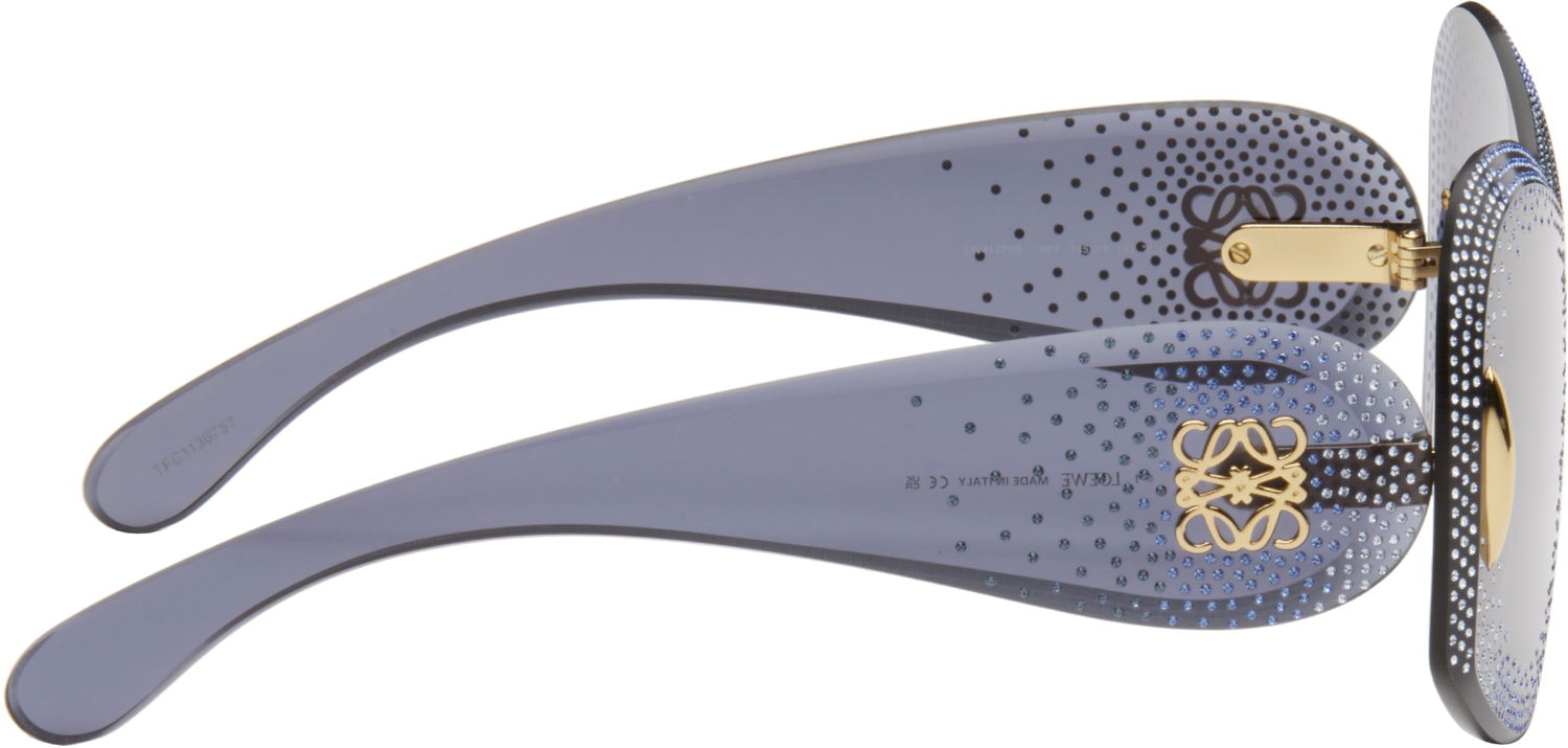 Slnečné okuliare Loewe Starry Night Mask Sunglasses Modrá | LW4167US 192337204913, 1