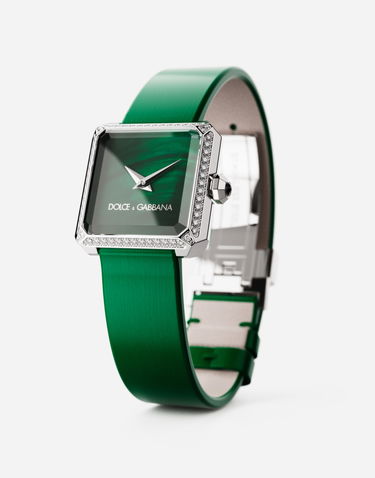 Hodinky Dolce & Gabbana Sofia Steel Watch With Colorless Diamonds Zelené | WWJC2SXCMDTV0403, 2