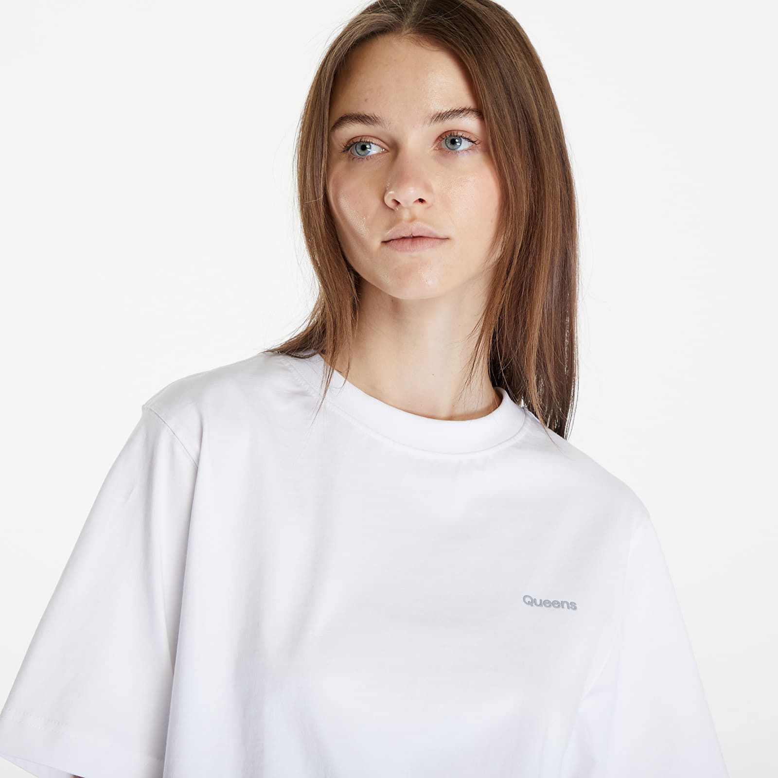 Essential T-Shirt With Contrast Print White