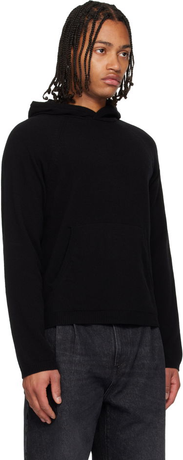 Mikina OUR LEGACY OUR LEGACY Knitted Hoodie Čierna | M4253KBC, 1