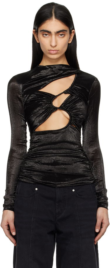 Košeľa ISABEL MARANT Isabel Marant Rose Cutout Top Čierna | HT0598FA-C1J13I, 0