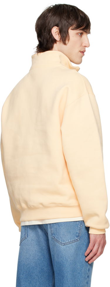 Mikina Jacquemus Jacquemus Gros Grain Zipped Rollneck Sweatshirt Béžová | 25E255JS283-2458, 2