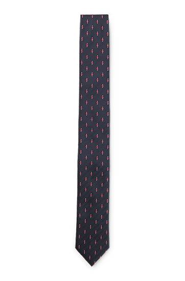Doplnky BOSS Jacquard Silk Tie Navy | 50545460, 0