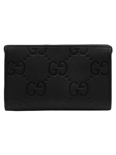 Cestovná taška Gucci Jumbo GG Logo Pouch Black Čierna | 739490-AABY0-1000