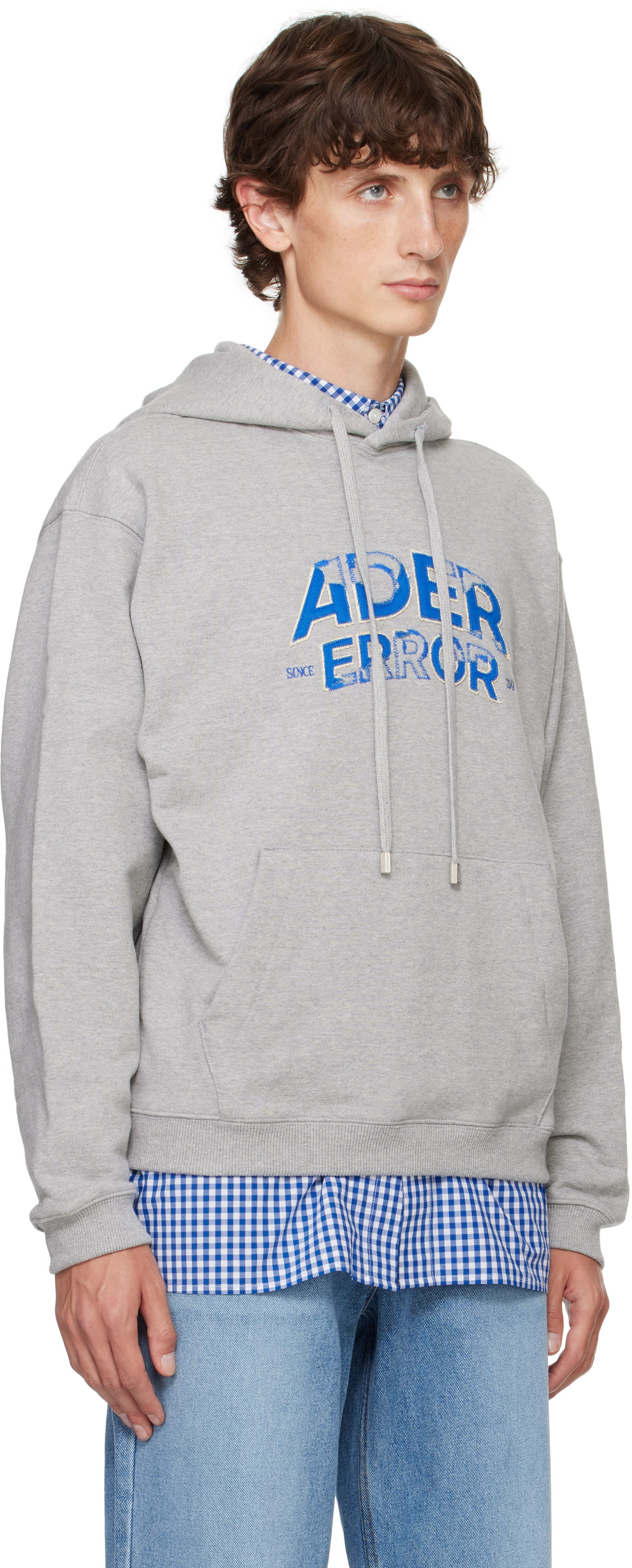 Embroidered Logo Hoodie