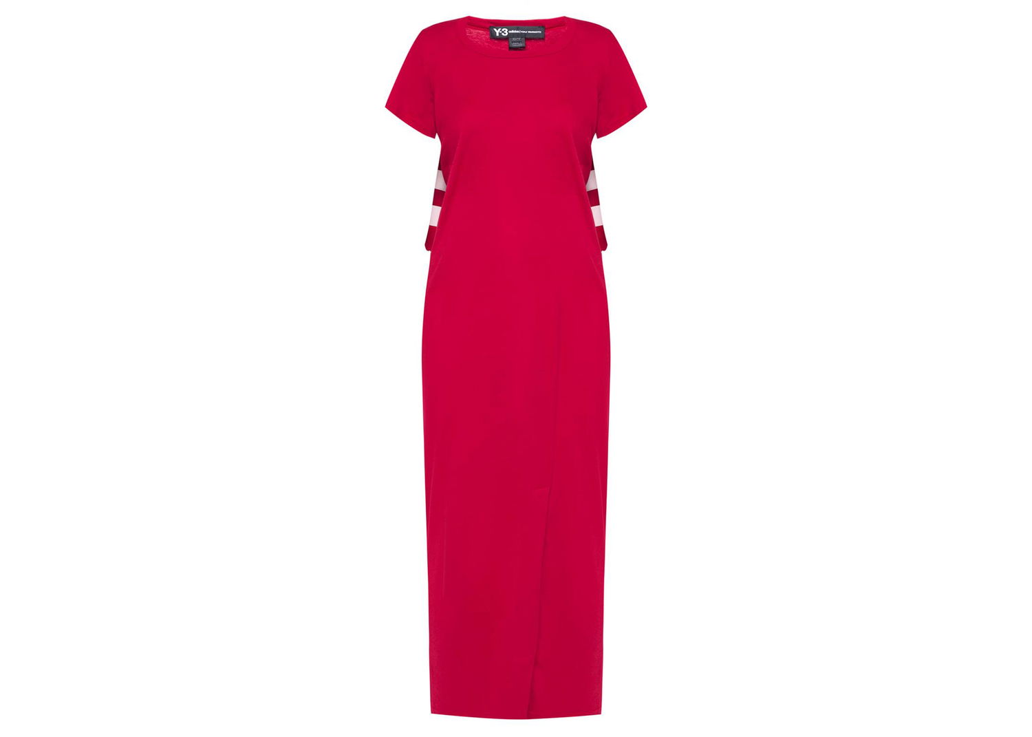 Šaty adidas Originals Y-3 Stripe Dress Červená | CY8385, 0