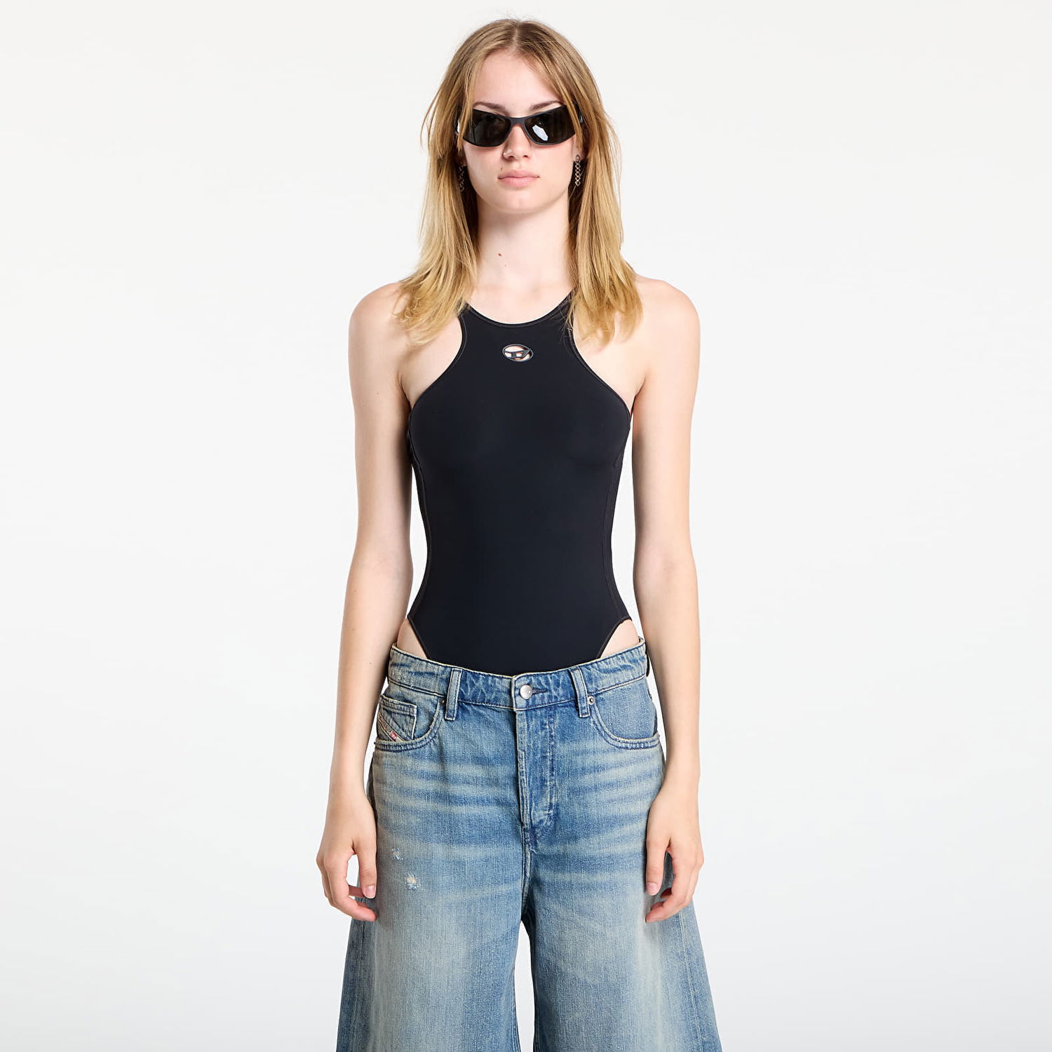 Body Diesel Diesel Christie-Utlt Uw Bodysuit Čierna | A19203_0PJBA 9XX, 0