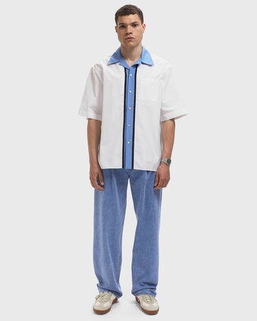 Košeľa Marni Marni Panelled Camp Collar Shirt Biela | CUMU0362QX-00W01, 2