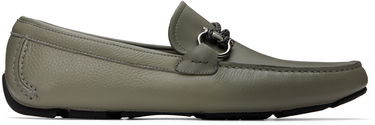 Starostlivosť o obuv FERRAGAMO Salvatore Ferragamo Gancini Ornament Loafers Zelené | 774488, 0