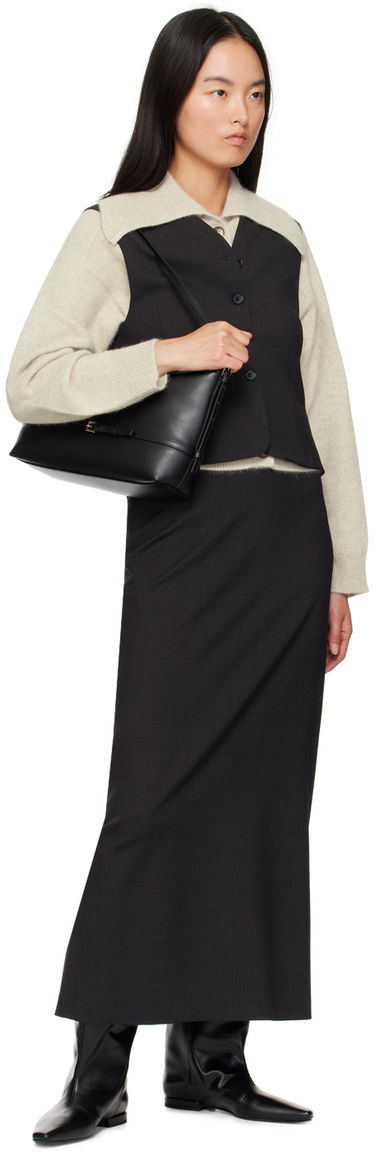 Taška cez rameno Loulou de Saison Loulou de Saison Elle Shoulder Bag Čierna | ELLE, 3