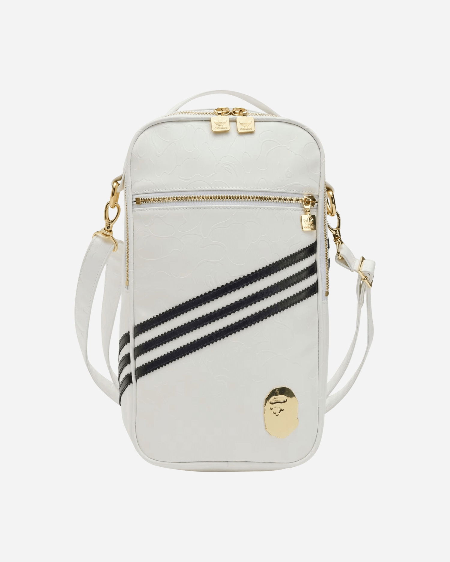 Taška cez rameno adidas Originals BAPE Crossbody Bag Biela | JN7123, 0