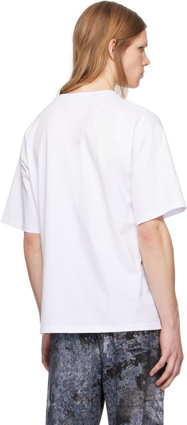 Tričko Diesel Cutout Logo T-Shirt Biela | A15180-0NIAX-100, 2