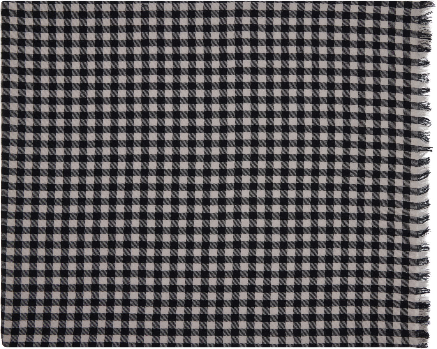 Šál Rick Owens Rick Owens Concordians Mini Plaid Scarf Čierna | RU02E1464 SCARMP, 0