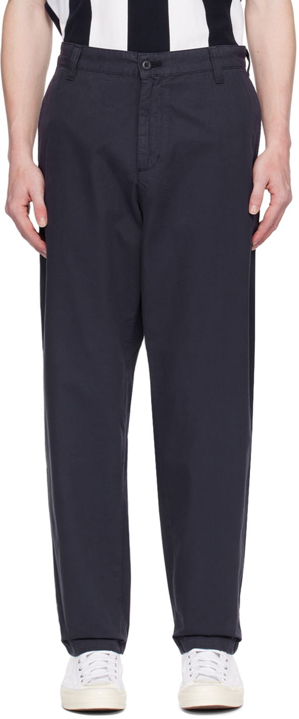 Nohavice Carhartt WIP Calder Workwear Trousers Navy | I033128, 0