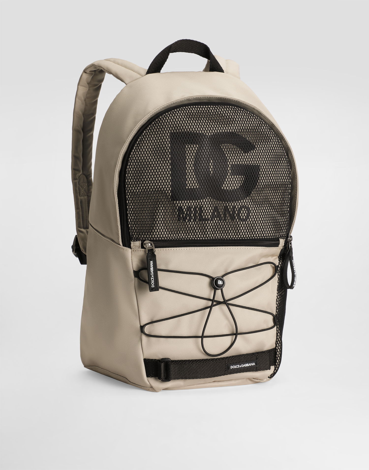 Batoh Dolce & Gabbana Dolce & Gabbana Nylon DG Logo Backpack Béžová | EM0144AM4768B150, 1