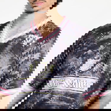 Dres Off-White Off-White Fresco Soccer Short Sleeve Angels Tee Čierna | OMAD00AS25JER0030201, 2