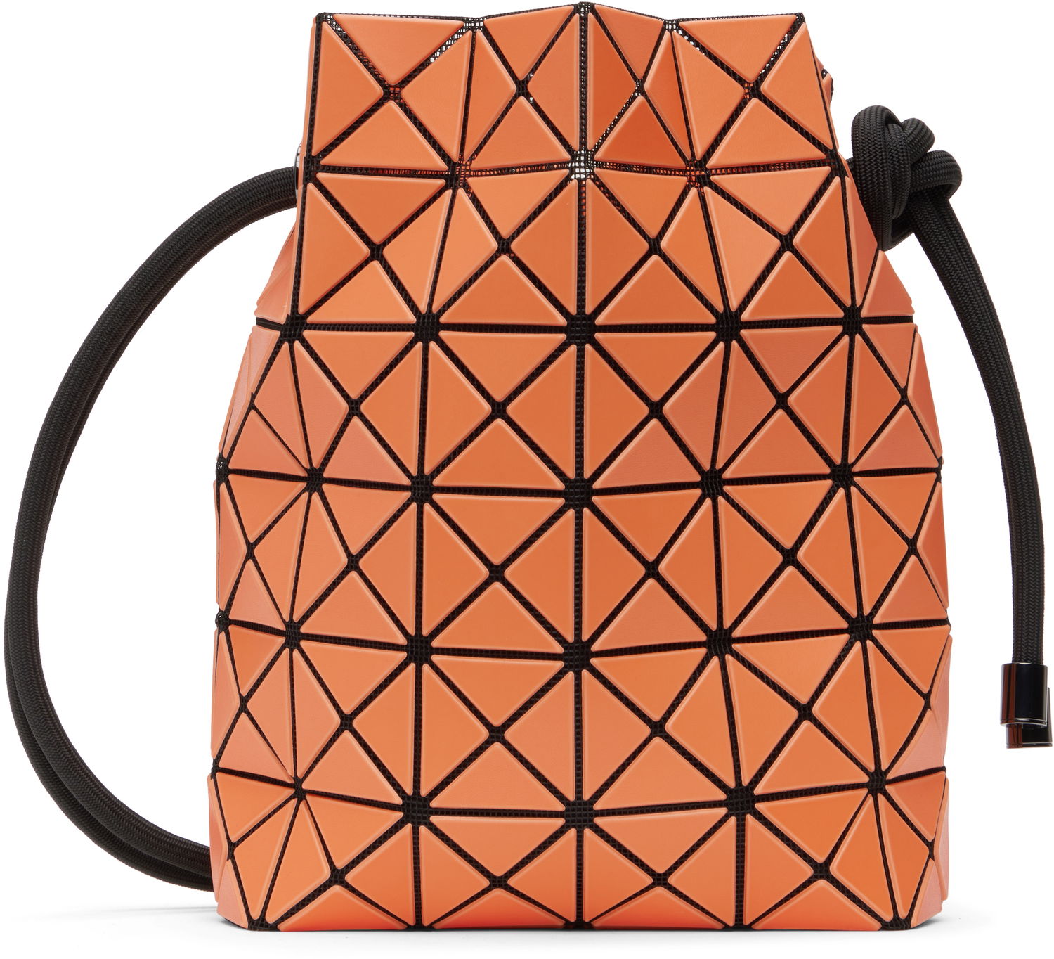 Taška cez rameno BAO BAO ISSEY MIYAKE BAO BAO ISSEY MIYAKE Wring Matte Drawstring Bag Oranžová | BB56AG561, 0