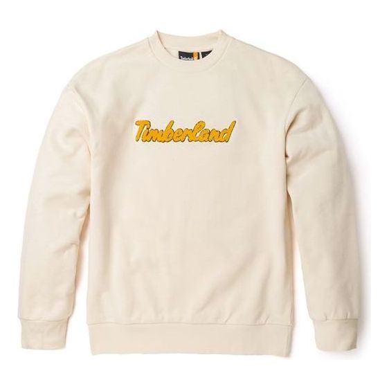 Mikina Timberland Logo Crewneck Sweatshirt Béžová | A6HV5-V04