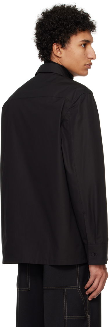 Košeľa Jil Sander Jil Sander Zip-Up Shirt Čierna | J22DL0249_J45002, 2