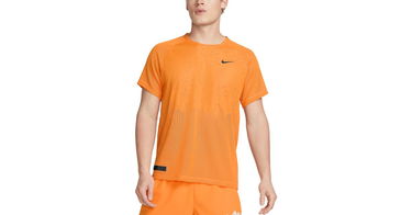 Tielko Nike Dri-FIT ADV Run Division TechKnit Tank Top Oranžová | dx0853-836, 1