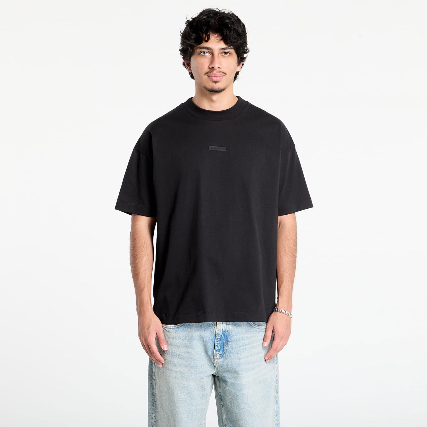 Tričko Fear of God Fear of God Essentials Classic Short Sleeve T-Shirt Čierna | 125SP254190F-861, 0