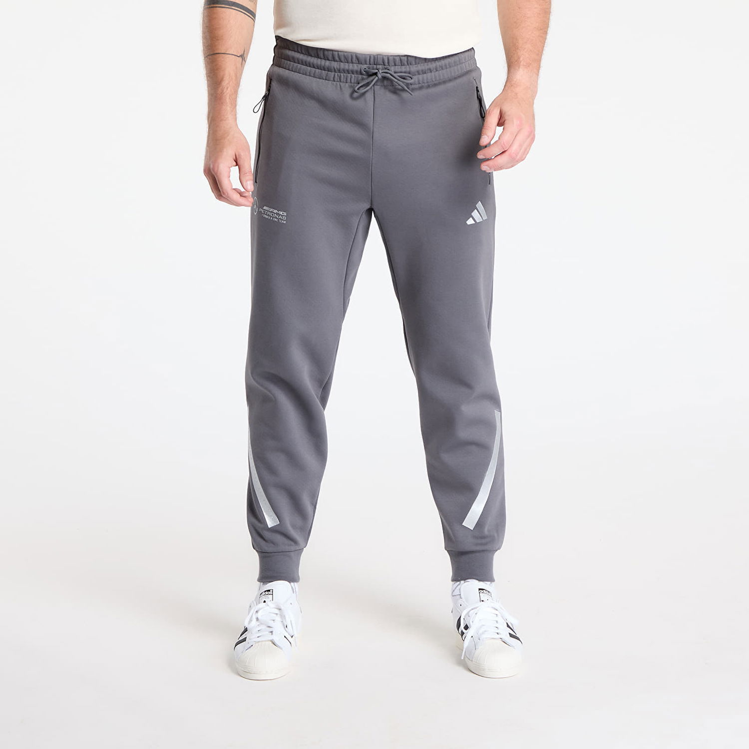 Tepláky adidas Performance AMG Mercedes Sweatpants Šedá | JW3478, 0