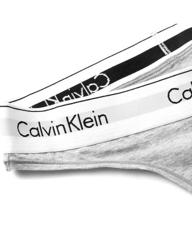 Nohavičky CALVIN KLEIN Thong Šedá | 0000F3786E020, 3