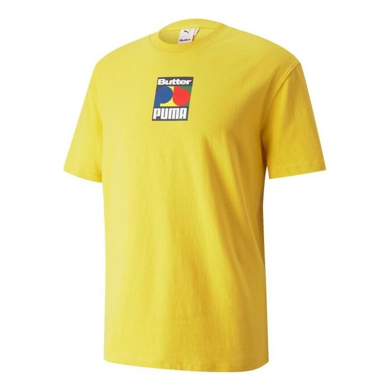 Tričko Puma Goods Graphic T-Shirt Žltá | 534058-85, 0