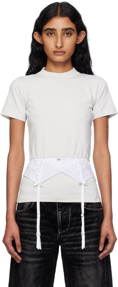 Tričko Balenciaga Balenciaga Lingerie T-Shirt Biela | 828869TNVB2, 0