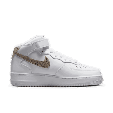 Tenisky a topánky Nike Air Force 1 '07 Mid White Snake Swoosh W Biela | DD9625-101, 1