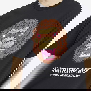 Tričko BAPE Embroidered Souvenir Logo T-Shirt, Large, A Bathing Ape Čierna | 001TEL301049M-BLK, 5