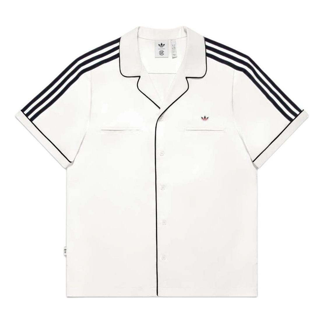 Košeľa adidas Originals CLOT Bowling Shirt Biela | IY8685, 0