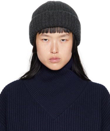 Kulicha TOTEME Chunky Brim Beanie Šedá | 224-7021-753, 0