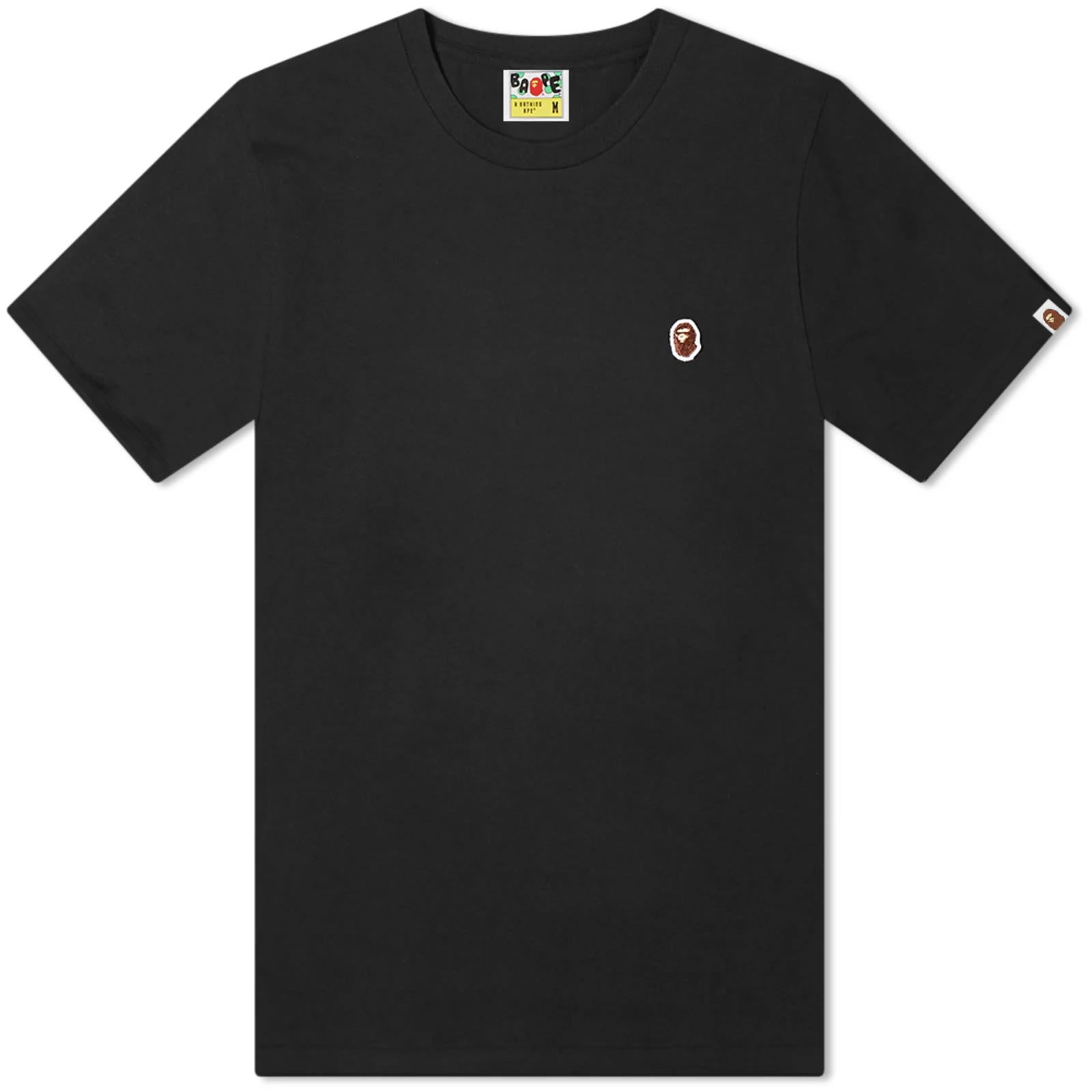 Classic Ape Head One Point T-Shirt Black