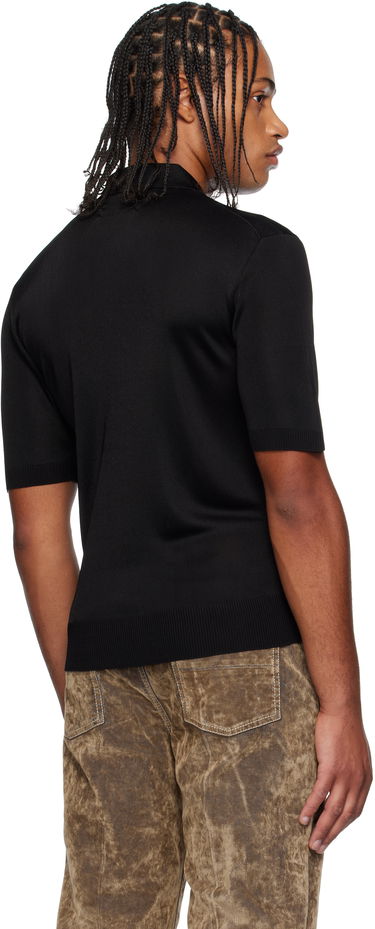 Polo tričko AMIRI AMIRI Spirit Polo Čierna | AMKNPO1067, 2