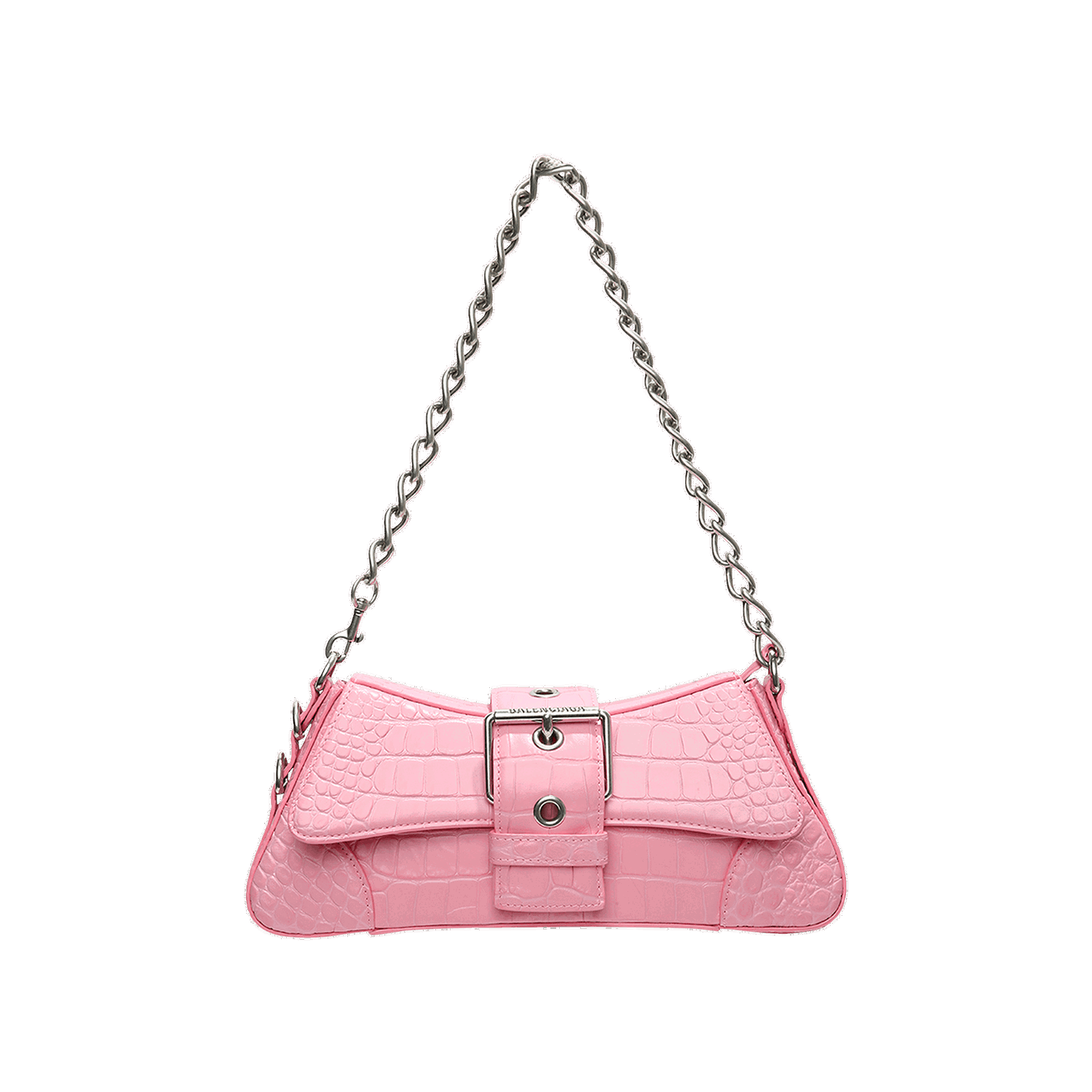 Taška cez rameno Balenciaga Small Lindsay Shoulder Bag Ružová | 701141 210C9 5812, 0