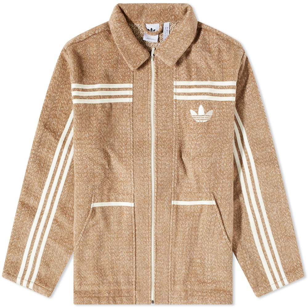 Bunda adidas Originals Adicolor 70s Collared Jacket Béžová | IB3424, 0