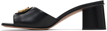 Tenisky a topánky Valentino Valentino Garavani VLogo Signature Heeled Slide Sandals Čierna | 7W2S0MH7DSH, 2