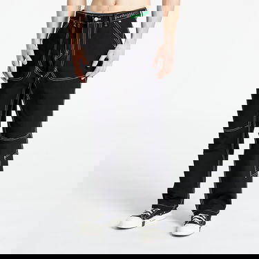 Nohavice Pleasures Ultra Utility Pants Čierna | P23W031 BLACK, 0
