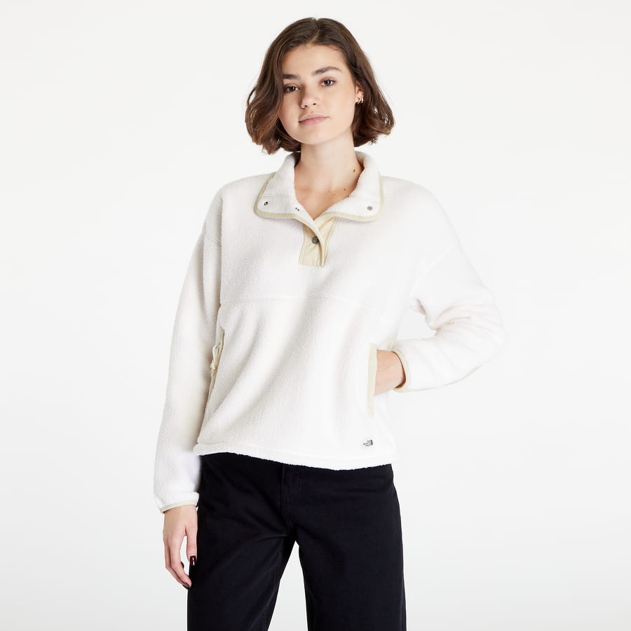 Mikina The North Face Cragmont Fleece 1/4 Snap Biela | NF0A5J1R4U0, 0
